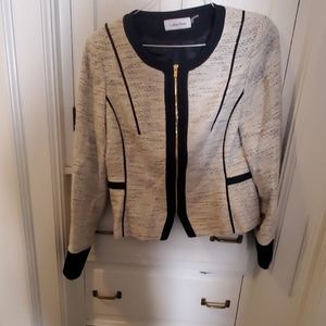 Calvin Klein tweed blazer